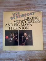 Lp BB King , muddy Waters Live at Newport, 1960 tot 1980, Gebruikt, Ophalen of Verzenden, 12 inch