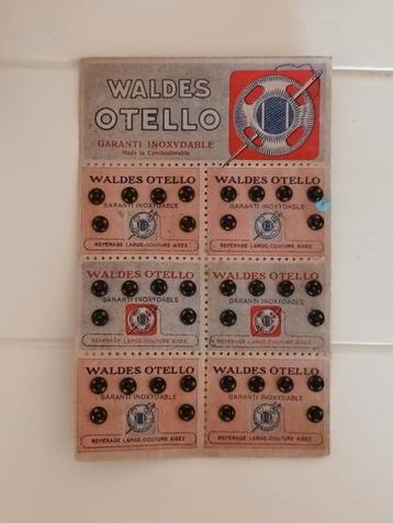 Vintage knopen kaart van Waldes Otello beschikbaar voor biedingen