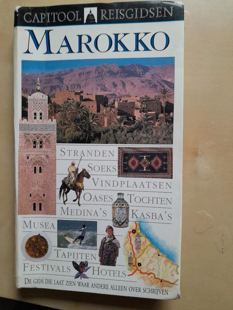 Capitool gids Marokko, Overige merken, Europa, Ophalen of Verzenden, Zo goed als nieuw