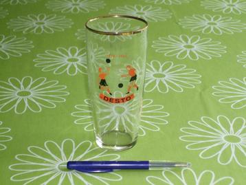 Vintage Desto 1928 - 1963 bierglas - voetbal en tennis club beschikbaar voor biedingen