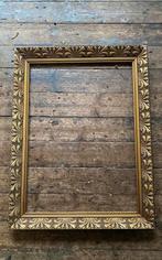 Grote houten goudkleurige lijst (gereserveerd AR), Antiek en Kunst, Curiosa en Brocante, Ophalen