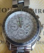 T.K. Breitling B-2 Chronograph, Breitling Service in 2022., Sieraden, Tassen en Uiterlijk, Horloges | Heren, Staal, Staal, Breitling