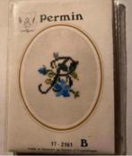 BORDUURPAKKET PERMIN OF COPENHAGEN KAART, Verzenden, Nieuw, Handborduren, Borduurpakket