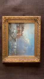 Roe bros schilderij (incl. lijst), Antiek en Kunst, Ophalen of Verzenden