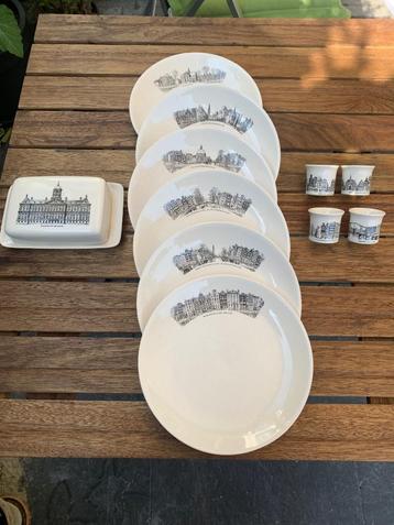 Villeroy & Boch Amsterdamse grachten serviesdelen borden etc beschikbaar voor biedingen