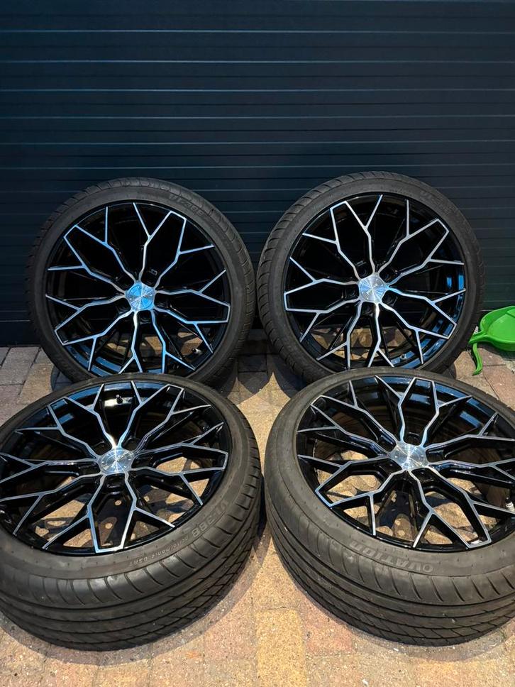 5x114.3 19 TPMS Slotbouten Goed Profiel 5x114,3 Tesla model3, Auto-onderdelen, Banden en Velgen, Velg(en), Zomerbanden, 19 inch