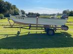 Quicksilver 450 SF Visboot met Yamaha 20pk en trailer., Ophalen, 10 tot 30 pk, Gebruikt, Aluminium