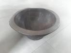 Prachtige houten schaal/pot, doorsnede 42cm €7,50, Overige materialen, Gebruikt, Zwart, Ophalen of Verzenden