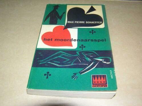 Het moordenaarsspel(1)- Max Pierre Schaeffer, Boeken, Detectives, Gelezen, Ophalen of Verzenden