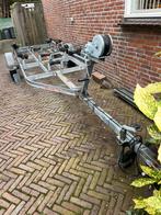 Kanteltrailer voor boot van 6 mtr  750 kg as, Watersport en Boten, Boottrailers, Ophalen, Zo goed als nieuw, Minder dan 6 meter