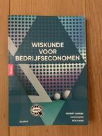 Wiskunde voor bedrijfseconomen, Verzenden, Zo goed als nieuw, Overige niveaus, Overige vakken