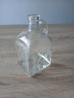 Glazen vierkante fles, Ophalen of Verzenden, Zo goed als nieuw