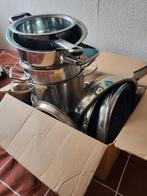 RVS pannen en deksels, Ophalen, Gebruikt, Rvs, Pannenset