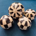 Art deco hoornen en been ballen, Ophalen of Verzenden