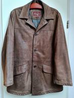 Marlboro Classics herenjas leer bruin vintage maat L top, Maat 52/54 (L), Bruin, Gedragen, Ophalen