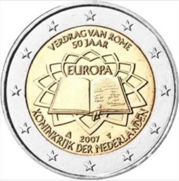 2 euro Nederland 2007 - Verdrag van Rome (UNC) beschikbaar voor biedingen