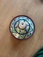 Kleine Tajine - Keramiek, Beschilderd, Huis en Inrichting, Woonaccessoires | Schalen en Manden, Porselein of Keramiek, Schaal
