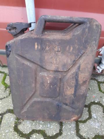 Jerrycan 20 liter engels 1944 beschikbaar voor biedingen