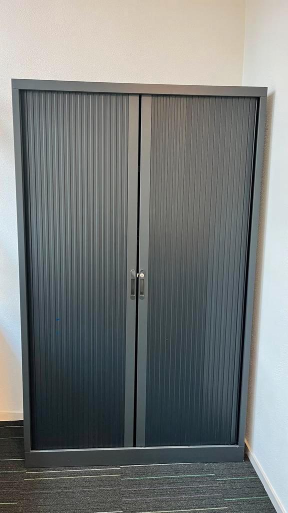 Roldeurkast 120x180cm met 4 schappen - Zonder Sleutels, Huis en Inrichting, Kasten | Roldeurkasten en Archiefkasten, Gebruikt