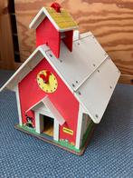 Vintage Fisher Price Schooltje Compleet, Ophalen of Verzenden, Gebruikt, Speelset