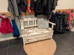Houten Klapbankje met Opbergruimte, Ophalen, Gebruikt, Stoel