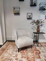 Prominent bijzet fauteuil Portofino Showroommodel, Huis en Inrichting, Fauteuils, Modern, Stof, Ophalen of Verzenden, 75 tot 100 cm