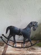 Metalen hobbelpaard voor decoratie, Antiek en Kunst, Ophalen of Verzenden