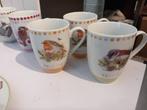 Theo servies mokjes., Ophalen of Verzenden, Zo goed als nieuw, Overige stijlen, Kop(pen) en/of Schotel(s)