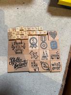 Stempels, Ophalen of Verzenden, Zo goed als nieuw, Houten stempel