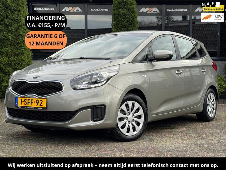 Kia Carens 1.6 GDi ComfortLine 7 PERS|A/C|CRUISE|TREKHAAK, Auto's, Kia, Bedrijf, Te koop, Carens, ABS, Achteruitrijcamera, Airbags
