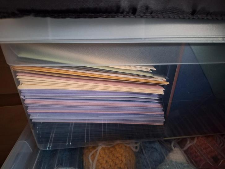 Complete hobby set kaarten maken - Auto vol!, Hobby en Vrije tijd, Scrapbooking, Gebruikt, Overige typen, Overige merken, Ophalen