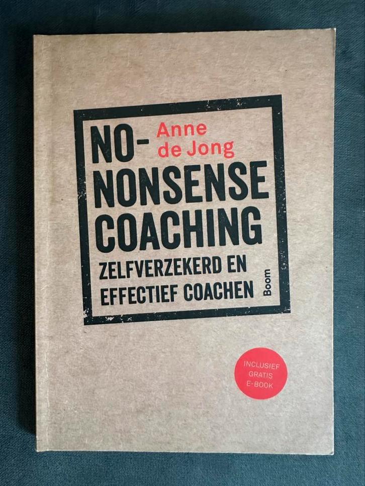 Anne de Jong - No-nonsense coaching, Boeken, Advies, Hulp en Training, Zo goed als nieuw, Ophalen of Verzenden