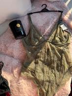 Hunkemöller noir collection, Hunkemöller, Ophalen of Verzenden, Groen, Body of Korset