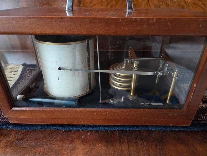Antieke Naudet Barograaf - Zeldzaam Instrument, Antiek en Kunst, Antiek | Gereedschap en Instrumenten, Ophalen