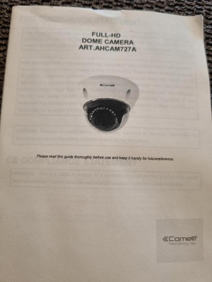 Comelit Camera - Nieuw in Doos, Audio, Tv en Foto, Videobewaking, Nieuw, Buitencamera, Ophalen of Verzenden