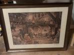 Efteling Anton Pieck - The English Tavern, Antiek en Kunst, Ophalen of Verzenden
