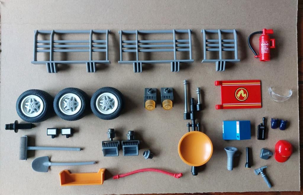 Playmobil onderdelen brandweer 9462, Kinderen en Baby's, Speelgoed | Playmobil, Ophalen of Verzenden, Zo goed als nieuw, Los playmobil