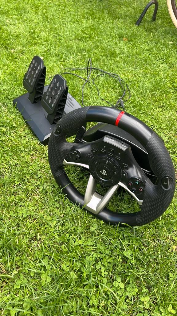 Hori Playstation race set, Spelcomputers en Games, Spelcomputers | Sony PlayStation Consoles | Accessoires, Gebruikt, PlayStation 1