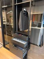 Kledingkast met glazen Deuren 240 breed /250 hoog, Huis en Inrichting, Ophalen, 200 cm of meer, 200 cm of meer, Modern