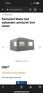 Partytent nieuw, Ophalen, Polycarbonaat, Aluminium, Kweekkas