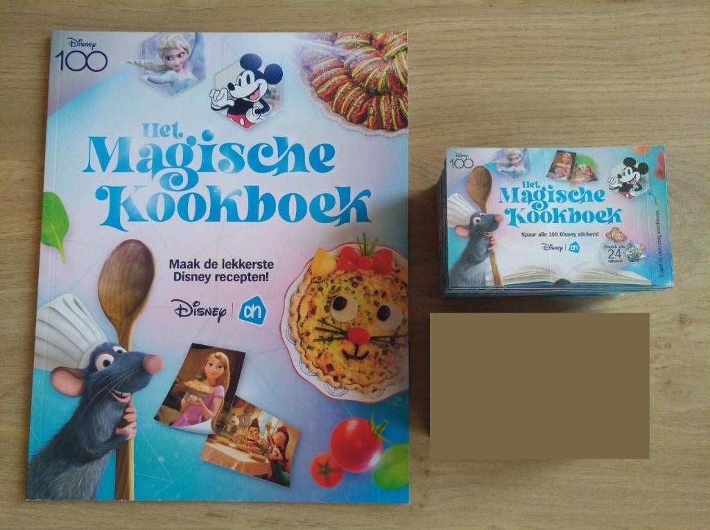 AH Disney 100 | Het magische kookboek | Album + stickers NEW, Verzamelen, Supermarktacties, Albert Heijn, Ophalen