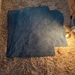Blauw leer, Hobby en Vrije tijd, Stoffen en Lappen, Blauw, Leer of Kunstleer, Nieuw, Ophalen of Verzenden