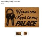 Palace deurmat (Palace Key To My Door Mat), Ophalen of Verzenden, Nieuw