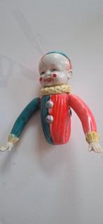 40 er 50 jaren celluloid clown was opdraaibaar zonder benen, Ophalen of Verzenden, Gebruikt