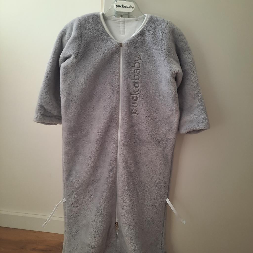 PUCKABABY 4 seizoenen slaapzak set grijs/wit, Kinderen en Baby's, Dekens, Slaapzakjes en Inbakerproducten, Ophalen, Zo goed als nieuw
