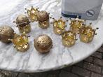 Koperen kroontjes en  koperen geurbollen, Ophalen of Verzenden