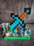 Lego 21244 Minecraft zwaard, Ophalen of Verzenden, Gebruikt