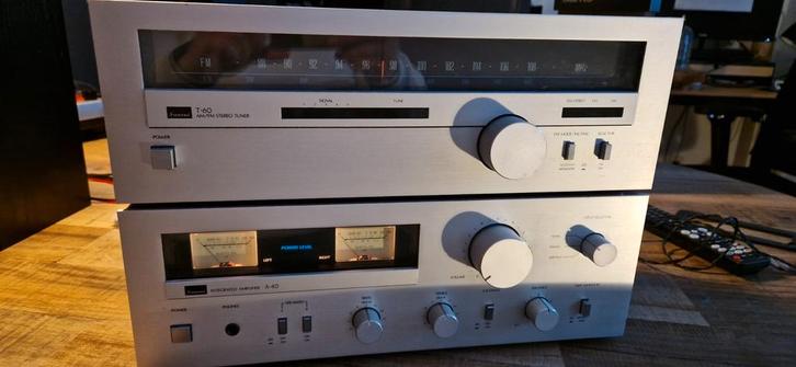 Sansui Vintage Versterker en Tuner Set, Audio, Tv en Foto, Versterkers en Receivers, Gebruikt, Stereo, Minder dan 60 watt, Overige merken