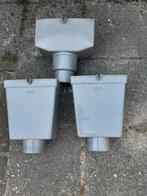 Vergaarbakken en beugels afvoerbuizen., Pvc, Ophalen of Verzenden, Minder dan 2 meter, 80 mm of meer