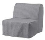 LYCKSELE LÖVÅS Slaapfauteuil, Knisa lichtgrijs - 2 stuks, Huis en Inrichting, Slaapkamer | Slaapbanken, Ophalen, Eenpersoons, 190 cm of minder